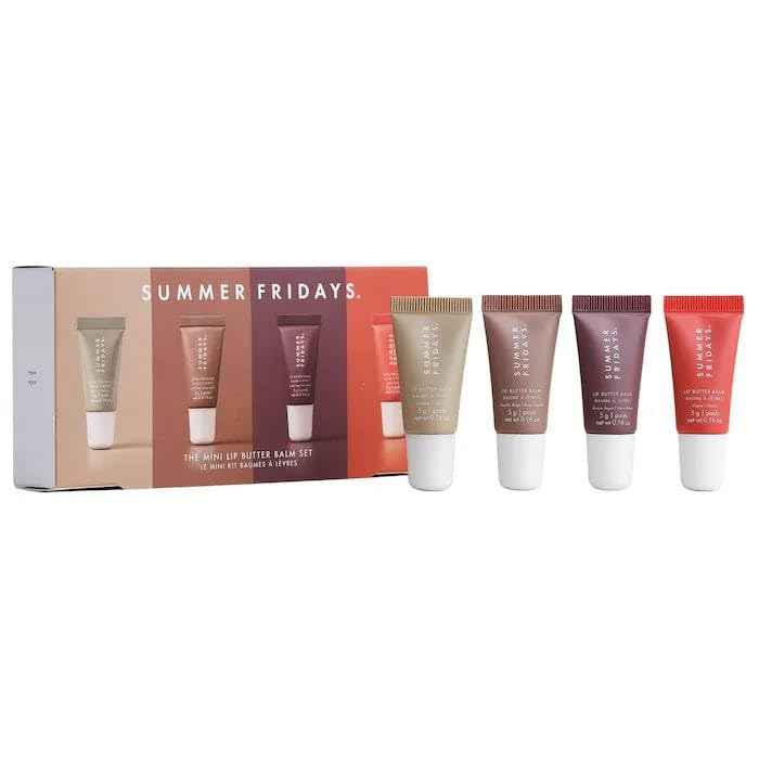 🌺 Set Mini Poppy & Neutres – Summer Fridays (Vanilla, Vanilla Beige, Brown Sugar, Poppy)