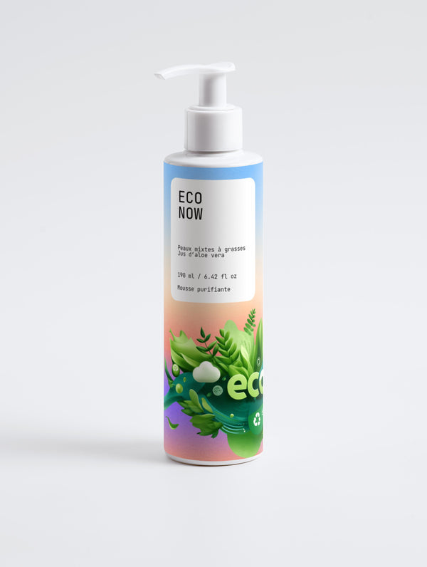 Nettoyant Moussant Hydratant à l'Aloe Vera et Extraits de Baies ✨ - 190ml - Econow.io