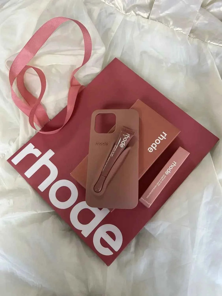 📱💄Rhode Liquid Silicone Lipstick Case – Étui Luxe & Beauté pour iPhone (Copie)
