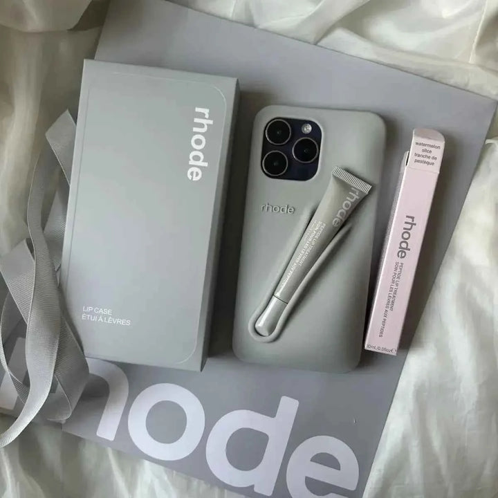 📱💄Rhode Liquid Silicone Lipstick Case – Étui Luxe & Beauté pour iPhone (Copie)