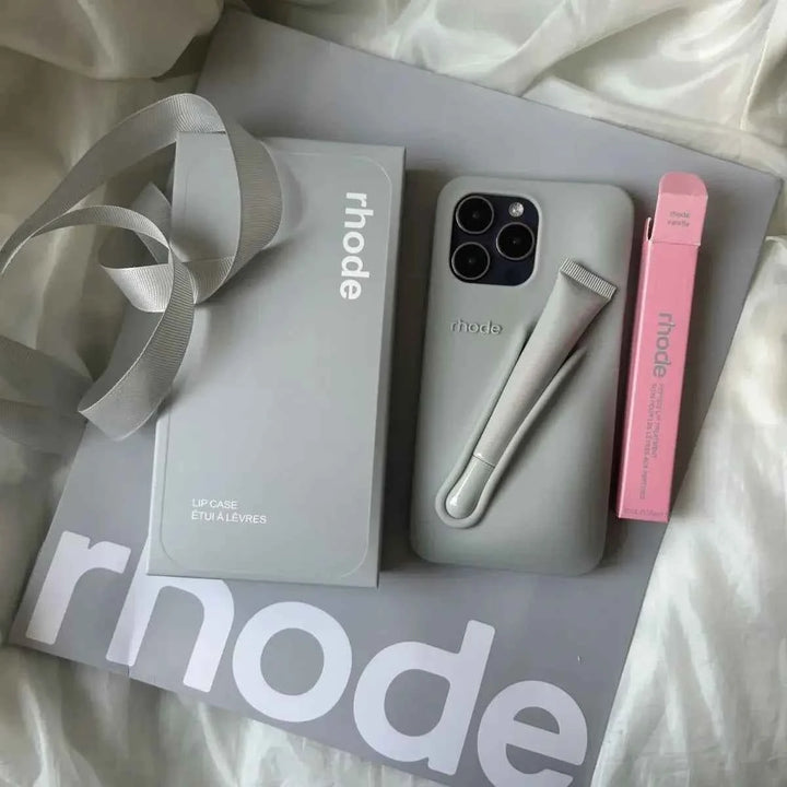 📱💄Rhode Liquid Silicone Lipstick Case – Étui Luxe & Beauté pour iPhone (Copie)