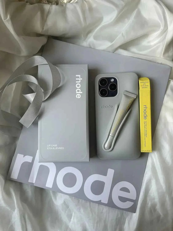 📱💄Rhode Liquid Silicone Lipstick Case – Étui Luxe & Beauté pour iPhone (Copie)
