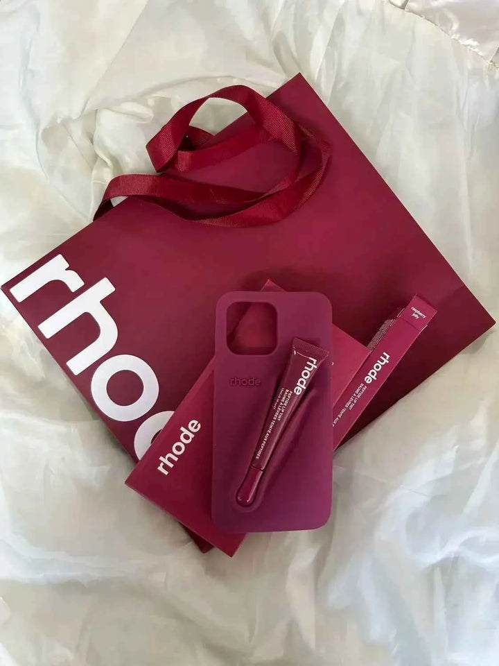📱💄Rhode Liquid Silicone Lipstick Case – Étui Luxe & Beauté pour iPhone (Copie)