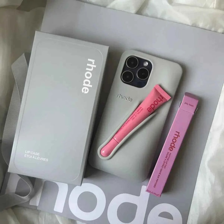 📱💄Rhode Liquid Silicone Lipstick Case – Étui Luxe & Beauté pour iPhone (Copie)