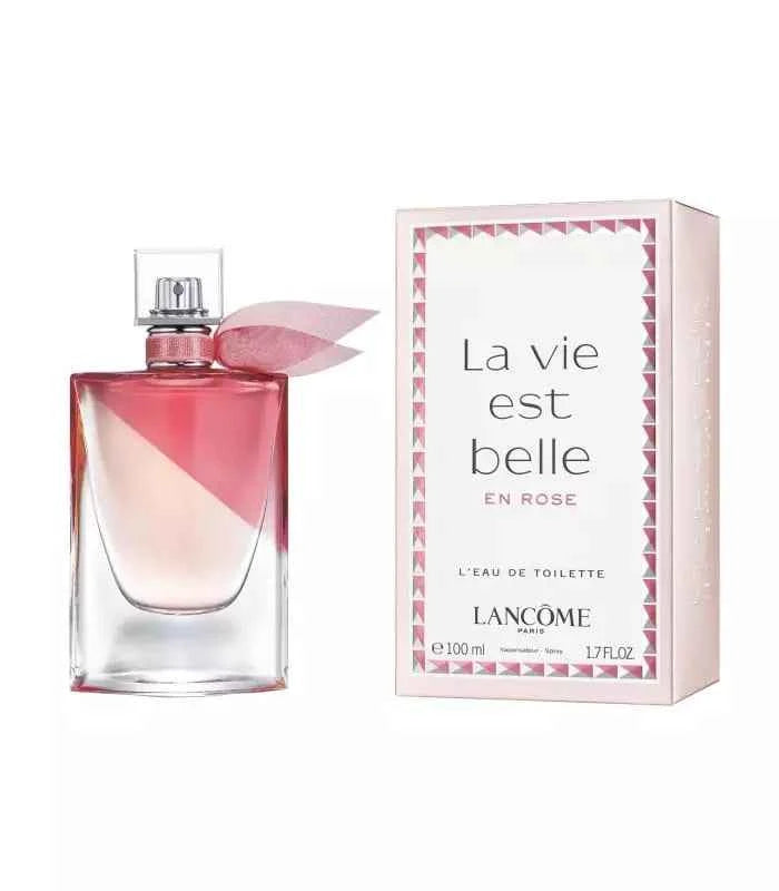Lancôme La Vie est Belle en Rose – Optimisme Fleuri & Joie de Vivre | Eau de Toilette 100ml | ECONOW