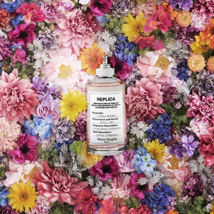 Maison Margiela Replica Flower Market – Bouquet Printanier & Fraîcheur Florale | Eau de Toilette 100 ml | ECONOW