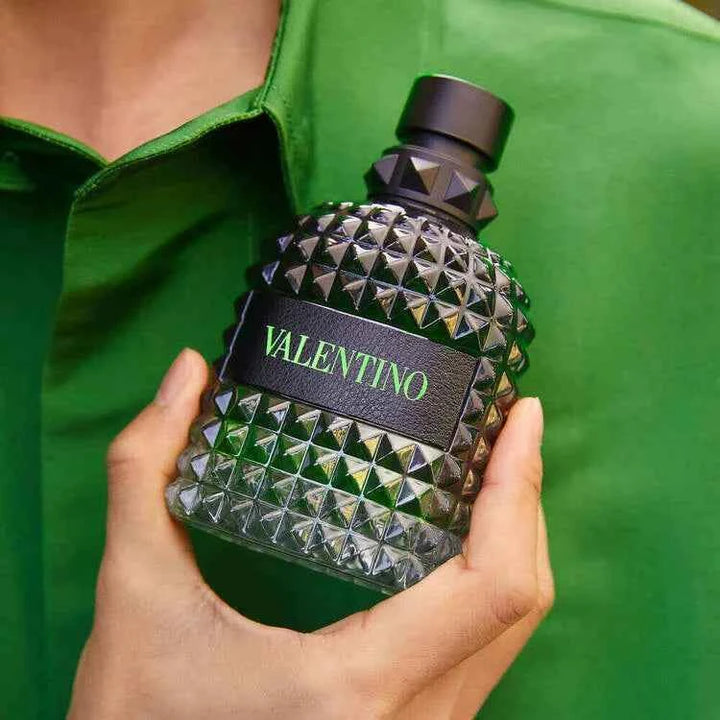 Valentino Born in Roma Uomo Green Stravaganza – Eau de Parfum 100ml 🌿✨ Vibrant Freshness & Rebellious Elegance
